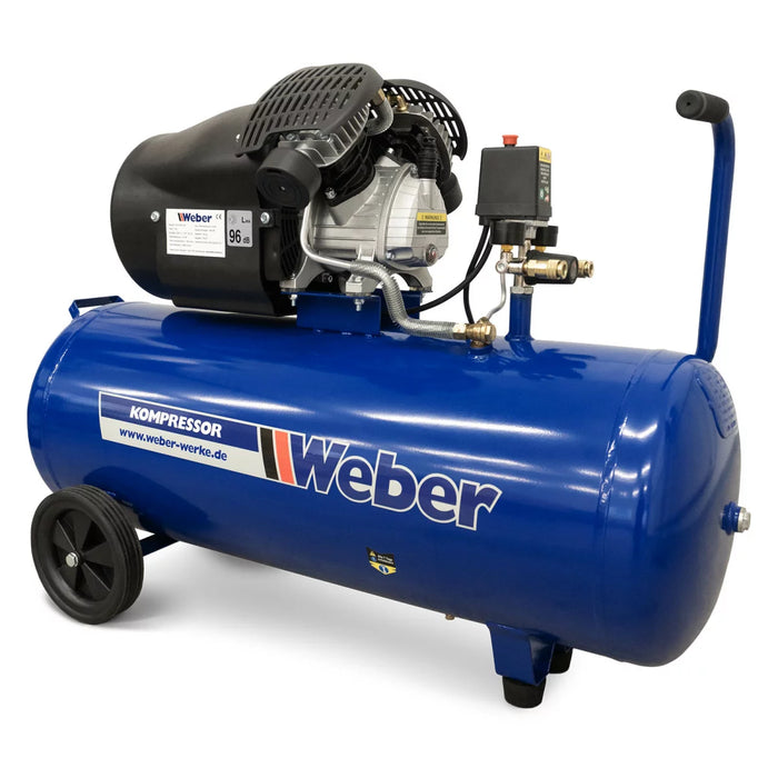 Verkstadskompressor Weber 230 V / 10 bar / 50 l tank