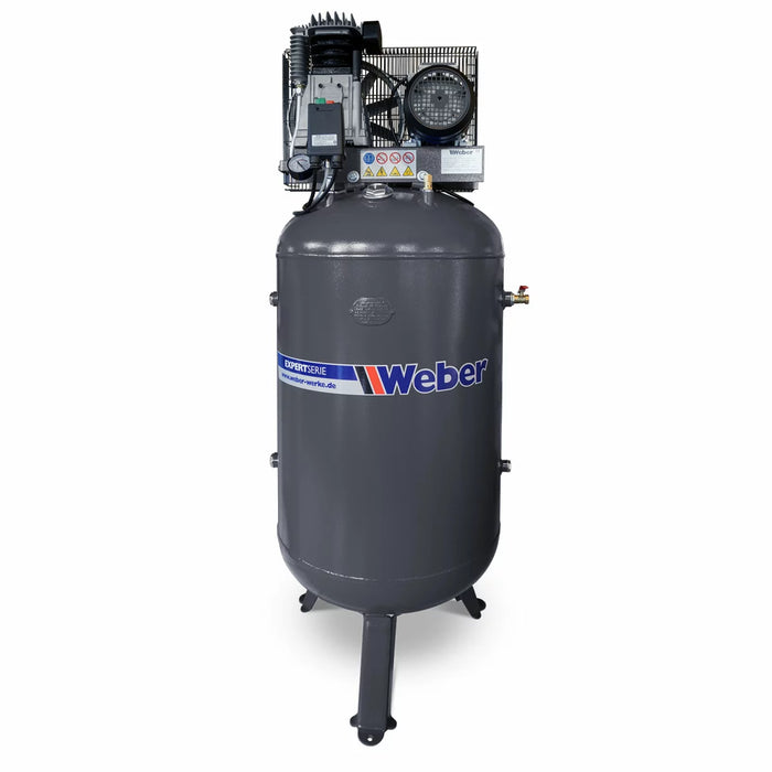Verkstadskompressor Weber 400 V / 10 bar / 270 l tank