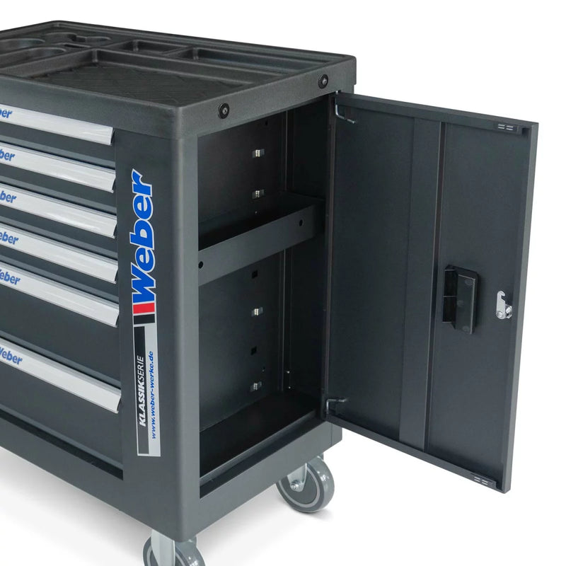 Verktygsvagn Weber med 154 delar