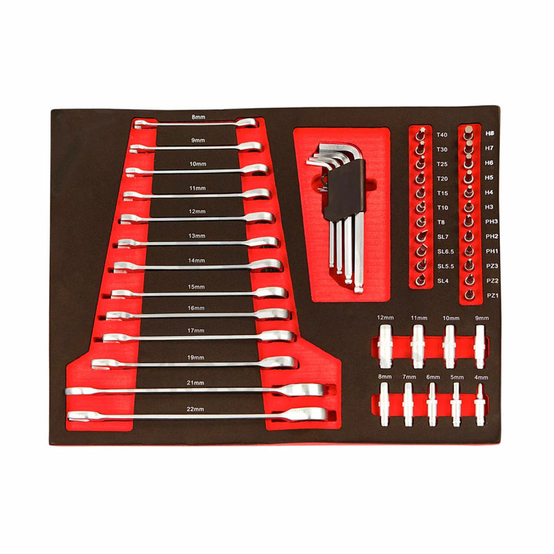 Verktygsvagn Weber med 154 delar