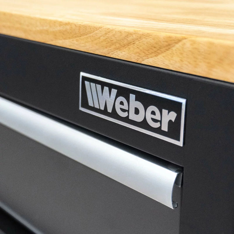 Mobil Verktygsvagn Weber med arbetsbänk, 298 delar