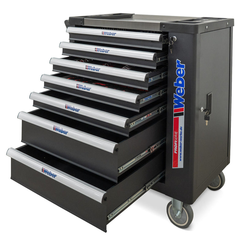 Däckmaskin Weber STM-122 & Precision-XL 3D Hjulbalanserare Paket inkl. Verkstadsvagn