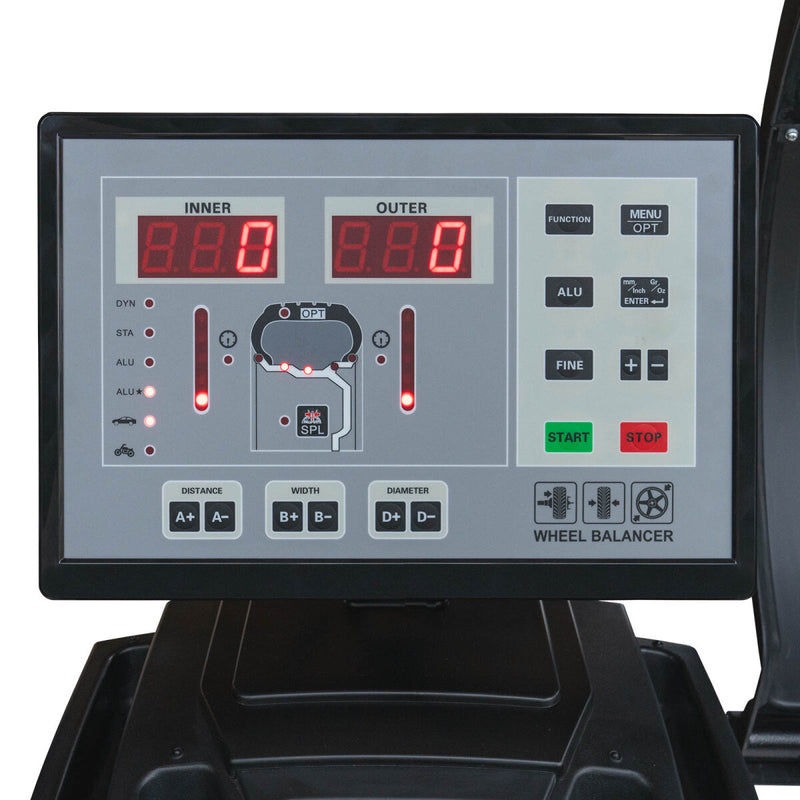 Däckmaskin Weber STM-122 & Precision-XL 3D Hjulbalanserare Paket inkl. Verkstadsvagn