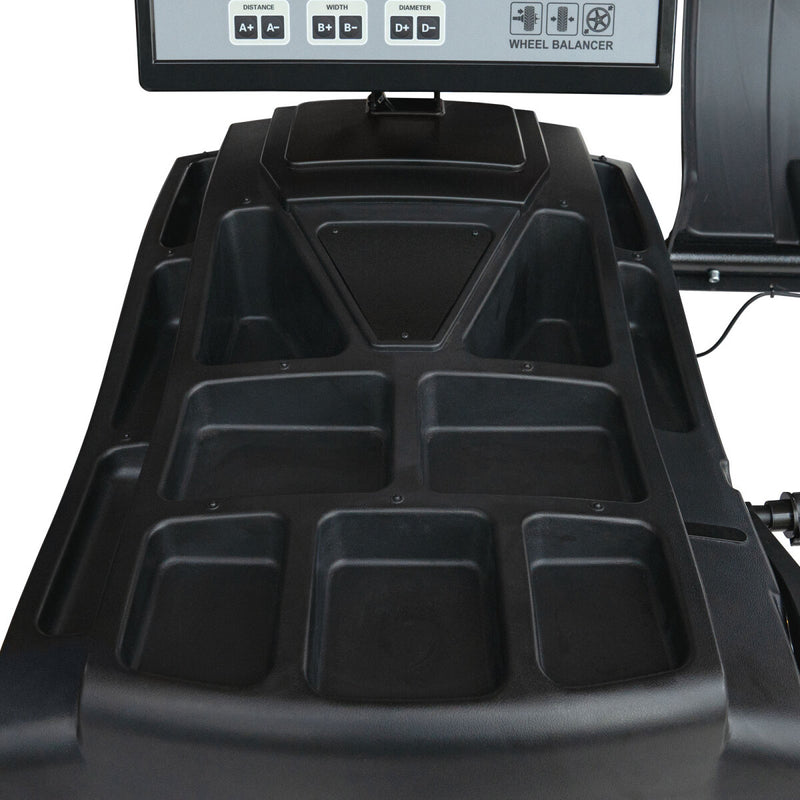 Däckmaskin Weber STM-122 & Precision-XL 3D Hjulbalanserare Paket inkl. Verkstadsvagn