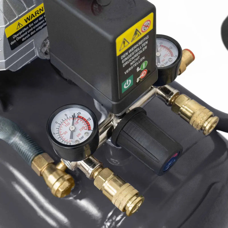 !! Jubileum !! Däckmaskinspaket Weber 1021 + Hjulbalanseraren "ECO" + Verkstadskompressor 230 V / 10 bar / 50 l tank