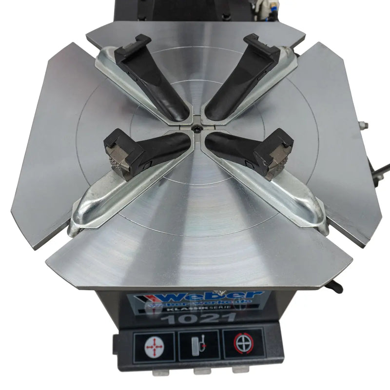 !! Jubileum !! Däckmaskinspaket Weber 1021 + Hjulbalanseraren "ECO" + Verkstadskompressor 230 V / 10 bar / 50 l tank