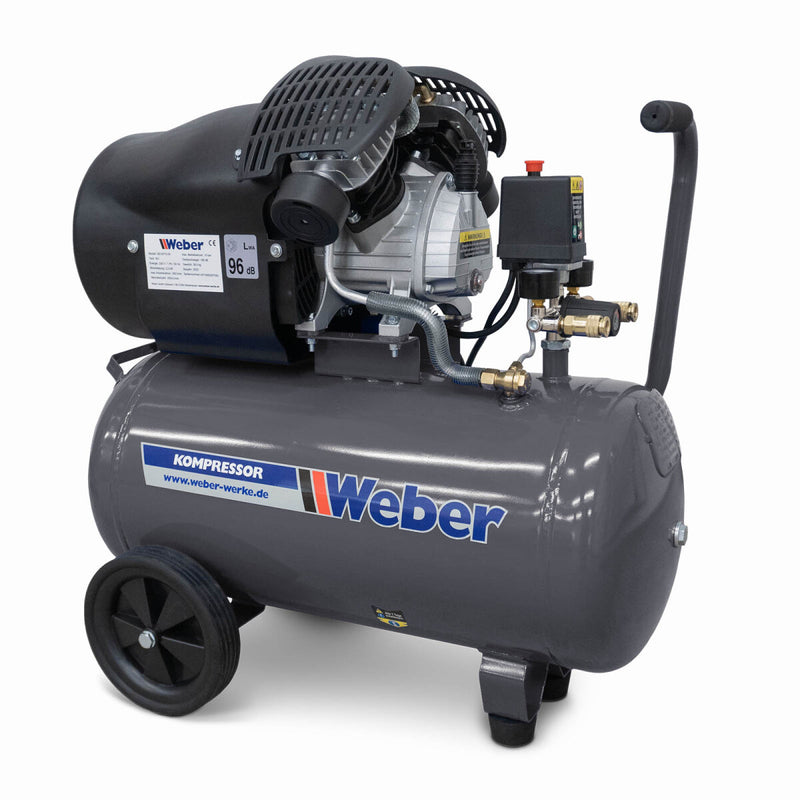 Däckmaskin Weber STM-102 & Hjulbalanserare STW-202 Paket inkl. Monteringsarm & 50L Kompressor