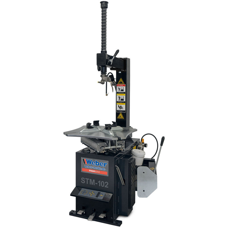 Däckmaskin Weber STM-102 & Hjulbalanserare STW-202 Paket inkl. Monteringsarm & 50L Kompressor