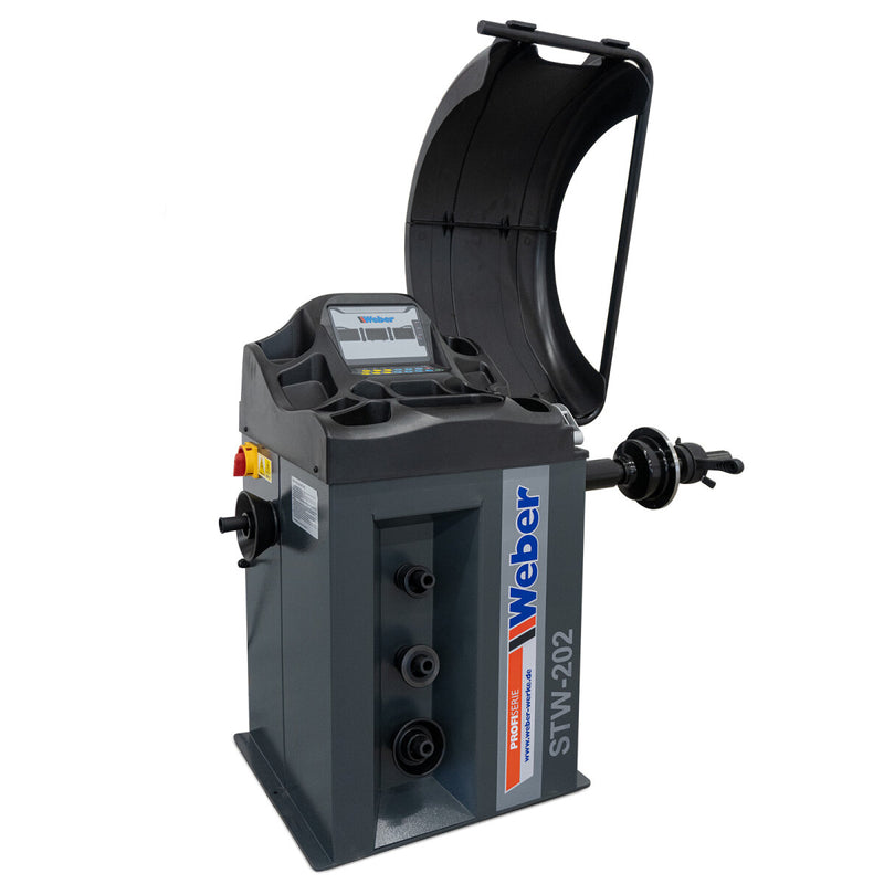 Däckmaskin Weber STM-102 & Hjulbalanserare STW-202 Paket inkl. Monteringsarm & 50L Kompressor