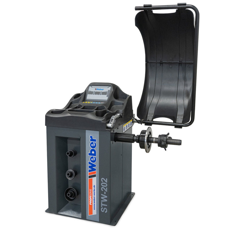 Däckmaskin Weber STM-102 & Hjulbalanserare STW-202 Paket inkl. Monteringsarm & 50L Kompressor