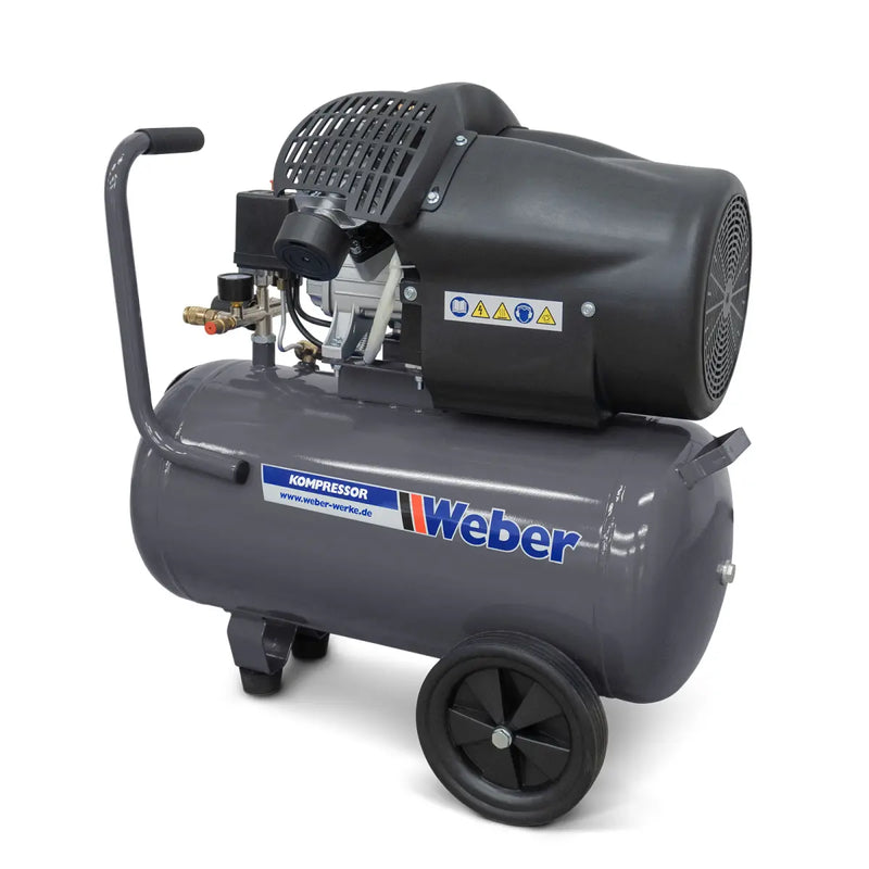 Verkstadskompressor Weber 230 V / 10 bar / 50 l tank
