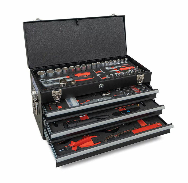 Verktygslåda Weber med 106 delar MTB